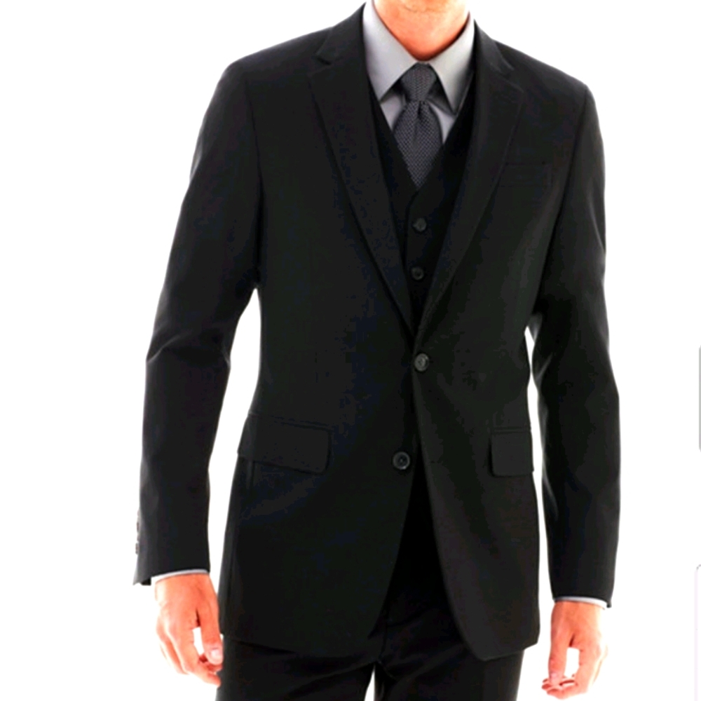 J‎ Ferrar Slim Fit Charcoal Men's Suitcoat